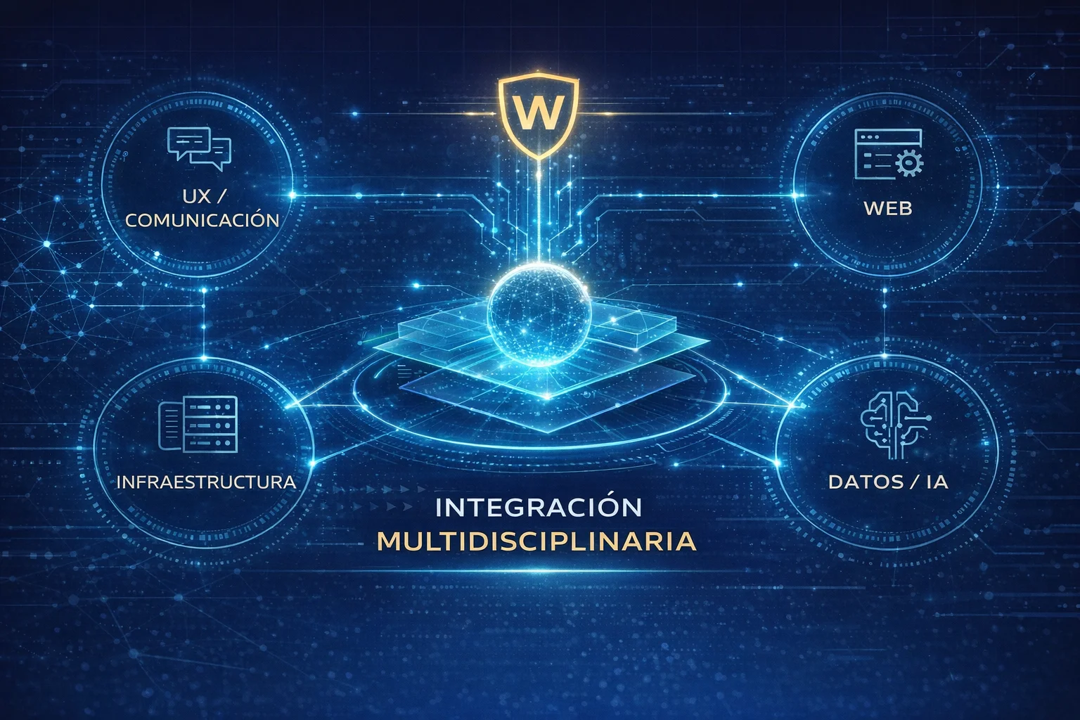 Integración multidisciplinaria de ingeniería, infraestructura, web, datos e IA en Arte Flims